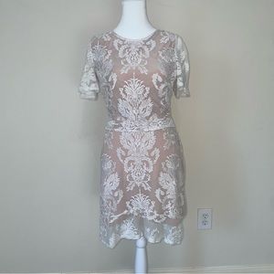 for Love & Lemons White Lace Pattern Mini
Dress